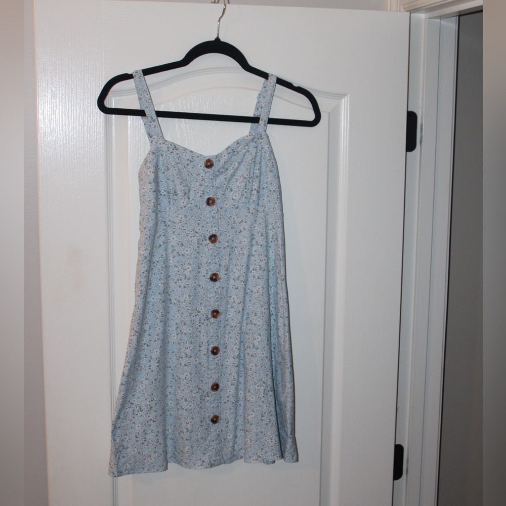 Floral Button-Down Dress